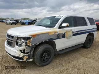 2018 Chevrolet Tahoe Commercial z VIN 1GNSKDEC7JR326640, wystawiony jako Copart lot #54534425 z przebiegiem 201 765 mil mil oraz Nie do naprawy • Non repairable. Historia ofert i sprzedaży dostępna na DreamBid. Obrazek 1.