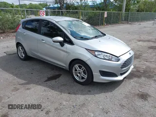 2017 Ford Fiesta SE with VIN 3FADP4EJ2HM116014, listed as a IAAI auction lot 41935876 with 150,435 mi miles. Bid and sale history available at carsss.com. Image 1.