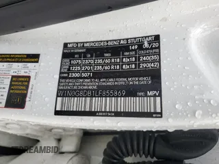 2020 Mercedes-Benz GLC 300 z VIN W1N0G8DB1LF855869, wystawiony jako Copart lot #81954534 z przebiegiem 82 976 mil mil oraz Nie do naprawy • Non repairable. Historia ofert i sprzedaży dostępna na DreamBid. Obrazek 13.