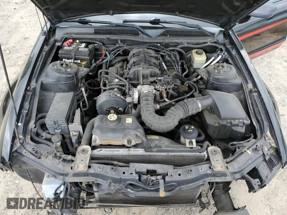 2005 Ford Mustang Deluxe with VIN 1ZVFT80N755144292, listed as a Copart auction lot 52758535 with 178,170 mi miles and Salvage Title. Bid and sale history available at carsss.com. Image 11.