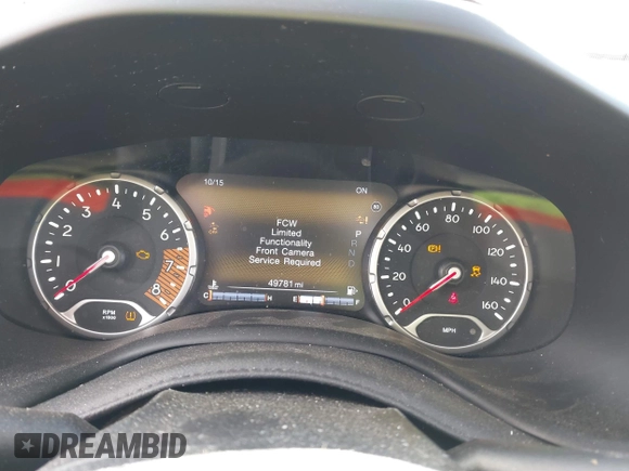 2021 Jeep Renegade Latitude with VIN ZACNJDBB8MPM76728, listed as a IAAI auction lot 40611424 with 49,781 mi miles and . Bid and sale history available at DreamBid. Image 7.