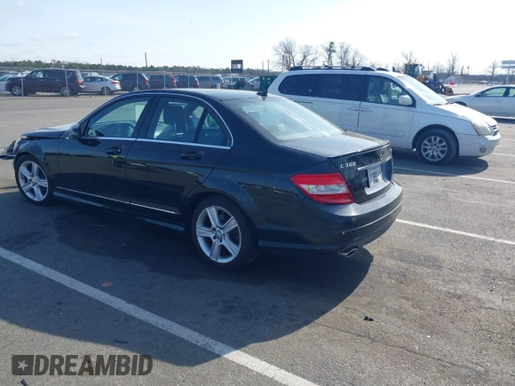 2010 Mercedes-Benz C 300 Sport with VIN WDDGF8BB2AF447086, listed as a IAAI auction lot 41793084 with 18,756 mi miles and . Bid and sale history available at carsss.com. Image 3.