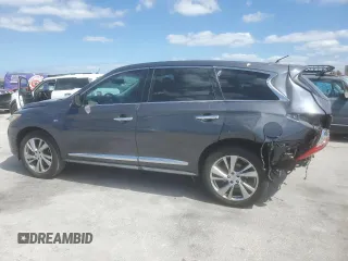 2014 Infiniti QX60 with VIN 5N1AL0MN2EC501751, listed as a Copart auction lot 53082725 with 134,076 mi miles and Salvage Title. Bid and sale history available at DreamBid. Image 2.