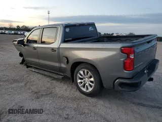 2020 Chevrolet Silverado 1500 Custom with VIN 3GCPWBEK7LG374754, listed as a Copart auction lot 83078394 with 100,469 mi miles and Clean Title. Bid and sale history available at carsss.com. Image 2.