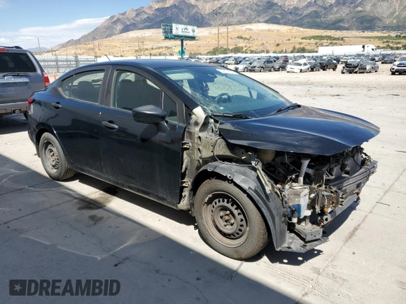 2020 Nissan Versa S z VIN 3N1CN8DV9LL870648, wystawiony jako Copart lot #64834514 z przebiegiem 48 085 mil mil oraz Szkoda całkowita • Salvage title. Historia ofert i sprzedaży dostępna na DreamBid. Obrazek 4.