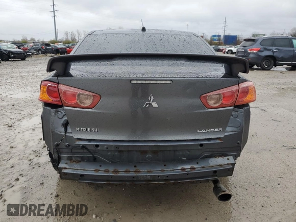 2009 Mitsubishi Lancer ES with VIN JA3AU26U69U045446, listed as a Copart auction lot 79672734 with 176,768 mi miles and Salvage Title. Bid and sale history available at DreamBid. Image 6.