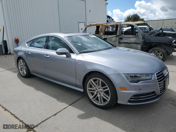 2016 Audi A7 3.0 Premium Plus with VIN WAUWGAFC7GN085121, listed as a Copart auction lot 48085885 with 92286 miles and Clean Title. Bid and sale history available at carsss.com. Image 4.