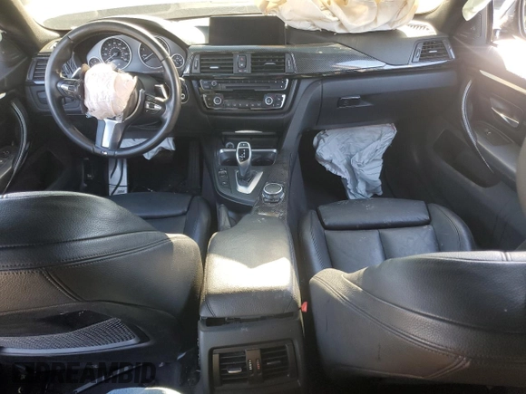 2015 BMW 4 Series 435i with VIN WBA4B1C54FD955231, listed as a Copart auction lot 89322955 with Not Provided miles and Salvage Title. Bid and sale history available at DreamBid. Image 8.
