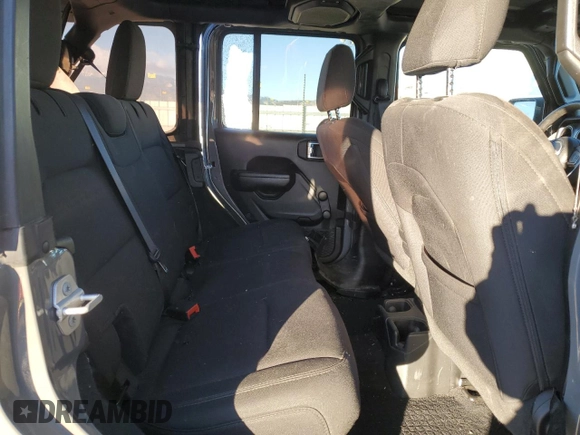 2022 Jeep Wrangler Unlimited Willys Sport with VIN 1C4HJXDN6NW142016, listed as a Copart auction lot 41885135 with 54,638 mi miles and Salvage Title. Bid and sale history available at DreamBid. Image 11.
