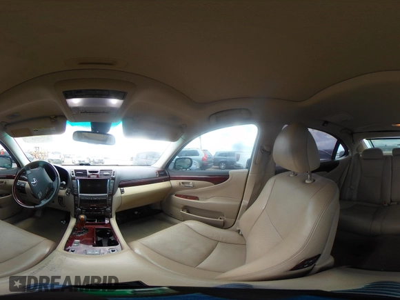 2007 Lexus LS 460 L with VIN JTHGL46F075012993, listed as a IAAI auction lot 42182467 with 115,180 mi miles and . Bid and sale history available at DreamBid. Image 18.