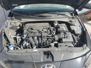 2023 Hyundai Elantra Limited with VIN KMHLP4AG2PU608936, listed as a Copart auction lot 48985815 with 24,299 mi miles and Salvage Title. Bid and sale history available at DreamBid. Image 12.