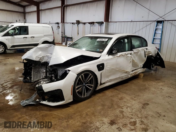 2022 BMW 7 Series with VIN WBA7W4C08NCH89469, listed as a Copart auction lot 54008785 with Not provided miles and Salvage title. Bid and sale history available at DreamBid. Image 1.