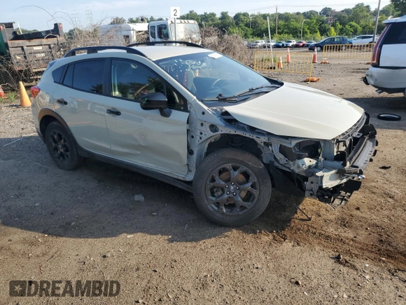 2023 Subaru Crosstrek Premium with VIN JF2GTAPC1P8227478, listed as a Copart auction lot 62399995 with 22,789 mi miles and Salvage title. Bid and sale history available at DreamBid. Image 4.