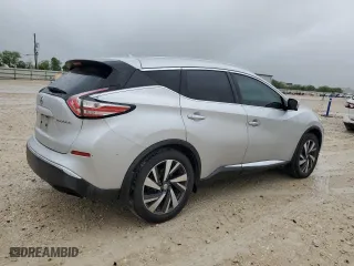 2015 Nissan Murano Platinum with VIN 5N1AZ2MG7FN200622, listed as a Copart auction lot 51164925 with 129,140 mi miles and Clean Title. Bid and sale history available at carsss.com. Image 3.