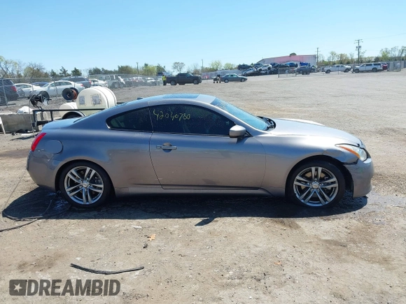 2008 Infiniti G37 Coupe Journey with VIN JNKCV64E38M101396, listed as a IAAI auction lot 42049780 with 128,809 mi miles. Bid and sale history available at carsss.com. Image 13.