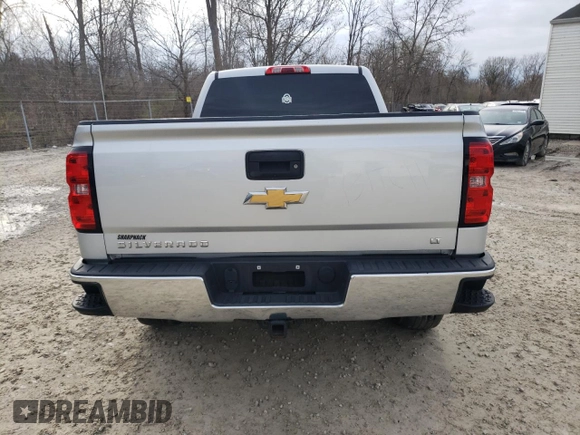 2017 Chevrolet Silverado 1500 LT with VIN 1GCRCREC2HZ267217, listed as a Copart auction lot 51901725 with Not Provided miles and Salvage Title. Bid and sale history available at DreamBid. Image 6.