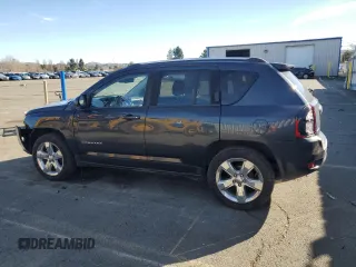 2015 Jeep Compass Limited with VIN 1C4NJDCB7FD177170, listed as a Copart auction lot 87464674 with 77,212 mi miles and Salvage Title. Bid and sale history available at carsss.com. Image 2.