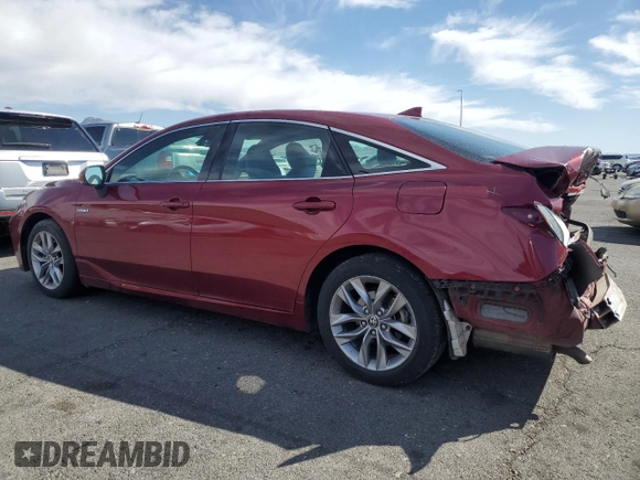 2020 Toyota Avalon Hybrid XLE z VIN 4T1J21FB1LU019341, wystawiony jako Copart lot #53909195 z przebiegiem 119 428 mil mil oraz Szkoda całkowita • Salvage title. Historia ofert i sprzedaży dostępna na DreamBid. Obrazek 2.