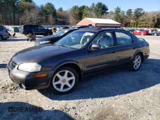 2001 Nissan Maxima GXE z VIN JN1CA31D01T839825, wystawiony jako Copart lot #82465414 z przebiegiem 72 938 mil mil oraz Czysty tytuł • Clean title. Historia ofert i sprzedaży dostępna na DreamBid. Obrazek 1.