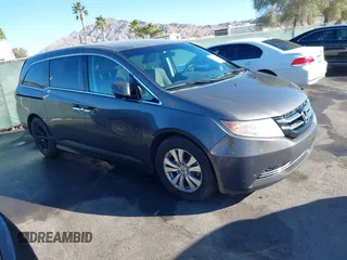 2014 Honda Odyssey EX with VIN 5FNRL5H49EB135246, listed as a IAAI auction lot 41529680 with 187,818 mi miles. Bid and sale history available at carsss.com. Image 1.
