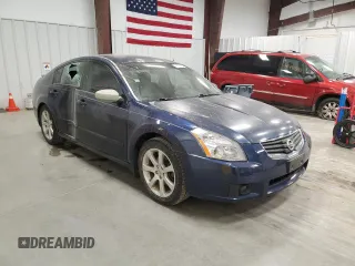 2007 Nissan Maxima 3.5 SL with VIN 1N4BA41E87C831834, listed as a Copart auction lot 41422205 with 134,025 mi miles and Salvage Title. Bid and sale history available at carsss.com. Image 4.