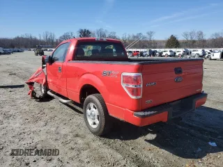 2014 Ford F-150 XL with VIN 1FTMF1CM6EFB93294, listed as a Copart auction lot 46037925 with 0 mi miles and Salvage Title. Bid and sale history available at carsss.com. Image 2.
