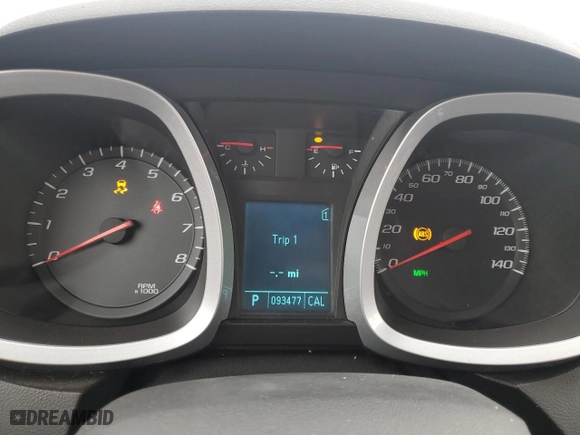 2010 Chevrolet Equinox LTZ with VIN 2CNFLFEY5A6208124, listed as a Copart auction lot 44129195 with 93,477 mi miles and Clean Title. Bid and sale history available at carsss.com. Image 9.