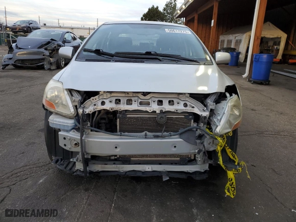 2011 Toyota Yaris with VIN JTDBT4K33BL005855, listed as a Copart auction lot 50617275 with 89,678 mi miles and Salvage Title. Bid and sale history available at carsss.com. Image 5.