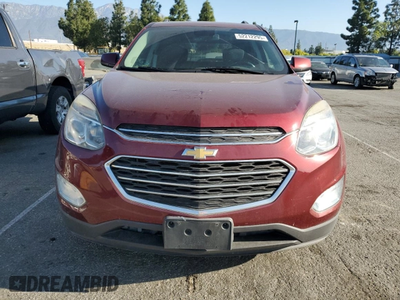 2016 Chevrolet Equinox LT z VIN 2GNALCEK2G1153251, wystawiony jako Copart lot #52212295 z przebiegiem 76 855 mil mil oraz Czysty tytuł • Clean title. Historia ofert i sprzedaży dostępna na DreamBid. Obrazek 5.