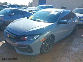 2021 Honda Civic Hatchback Sport with VIN SHHFK7H48MU209500, listed as a IAAI auction lot 41323691 with 81,776 mi miles. Bid and sale history available at carsss.com. Image 2.