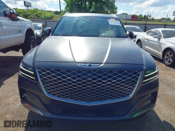 2022 Genesis GV80 Advanced Plus с VIN KMUHCESC8NU094592, выставлен на аукционе IAAI как лот 42554835 с пробегом 57 293 миль миль и . История ставок и продаж доступна на DreamBid. Изображение 12.