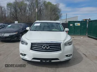 2014 Infiniti QX60 with VIN 5N1AL0MM3EC509798, listed as a IAAI auction lot 41887534 with 120,999 mi miles and . Bid and sale history available at DreamBid. Image 12.