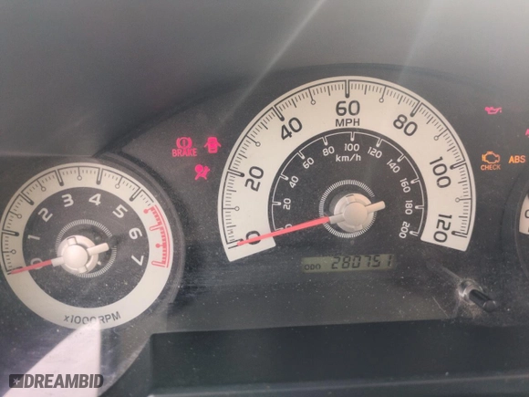 2007 Toyota FJ Cruiser with VIN JTEBU11F770045271, listed as a Copart auction lot 51070425 with 280,751 mi miles and Salvage Title. Bid and sale history available at carsss.com. Image 9.