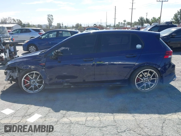 2022 Volkswagen Golf GTI SE with VIN WVW487CD6NW189484, listed as a IAAI auction lot 41695732 with 36,854 mi miles. Bid and sale history available at carsss.com. Image 15.