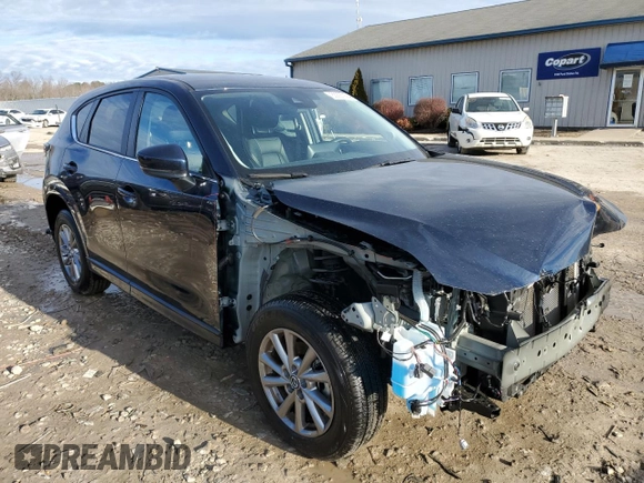2024 Mazda CX-5 S Select with VIN JM3KFBBL0R0451797, listed as a Copart auction lot 86897994 with 5,994 mi miles and Non Repairable. Bid and sale history available at carsss.com. Image 4.
