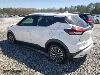 2021 Nissan Kicks SV with VIN 3N1CP5CV6ML493871, listed as a Copart auction lot 49671955 with 58,077 mi miles and Salvage Title. Bid and sale history available at carsss.com. Image 2.