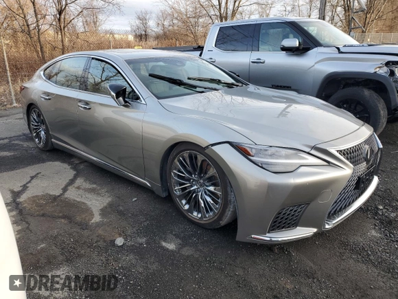 2021 Lexus LS 500 with VIN JTHD51FF7M5014893, listed as a Copart auction lot 86109654 with Not provided miles and Non repairable. Bid and sale history available at DreamBid. Image 4.
