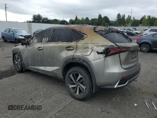 2020 Lexus NX with VIN JTJHJRDZ8L2132118, listed as a Copart auction lot 70226054 with Not provided miles and Salvage title. Bid and sale history available at DreamBid. Image 2.