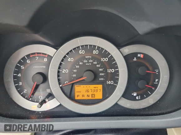 2012 Toyota RAV4 with VIN 2T3BF4DV7CW218537, listed as a Copart auction lot 61775385 with 167,397 mi miles and Clean title. Bid and sale history available at DreamBid. Image 9.