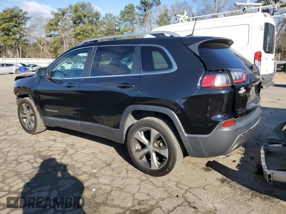 2020 Jeep Cherokee Limited with VIN 1C4PJLDB8LD525619, listed as a Copart auction lot 46681475 with 85,316 mi miles and Salvage Title. Bid and sale history available at carsss.com. Image 2.