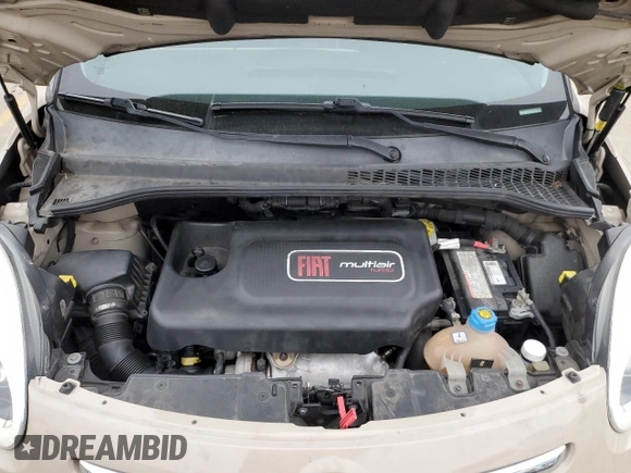 2014 FIAT 500L Lounge with VIN ZFBCFACH1EZ018158, listed as a Copart auction lot 44013195 with 113,260 mi miles and Clean Title. Bid and sale history available at DreamBid. Image 12.