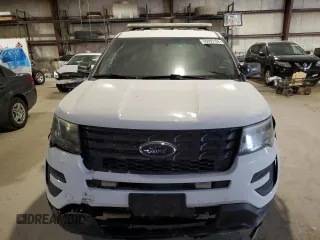 2016 Ford Utility Police Interceptor with VIN 1FM5K8AR4GGC26051, listed as a Copart auction lot 66095104 with 103,324 mi miles and Salvage Title. Bid and sale history available at carsss.com. Image 5.