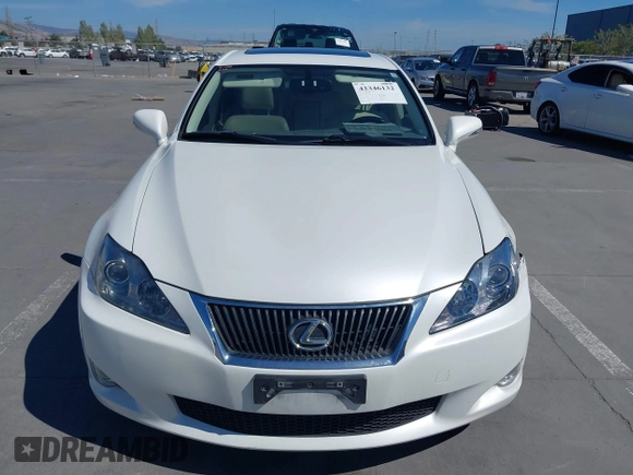 2010 Lexus IS 250 with VIN JTHBF5C22A5125439, listed as a IAAI auction lot 42346132 with 226,500 mi miles and . Bid and sale history available at DreamBid. Image 12.