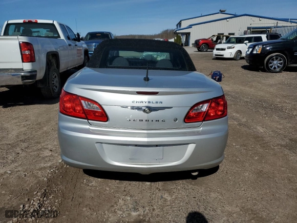 2010 Chrysler Sebring LX with VIN 1C3BC4EB9AN170464, listed as a Copart auction lot 83943984 with 140,506 mi miles and Non Repairable. Bid and sale history available at carsss.com. Image 6.