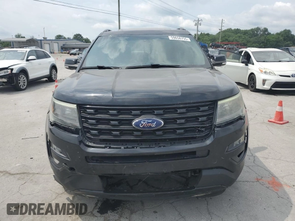 2016 Ford Explorer Sport с VIN 1FM5K8GT3GGD00949, выставлен на аукционе Copart как лот 59658755 с пробегом 147 120 миль миль и Списание • Salvage title. История ставок и продаж доступна на DreamBid. Изображение 5.