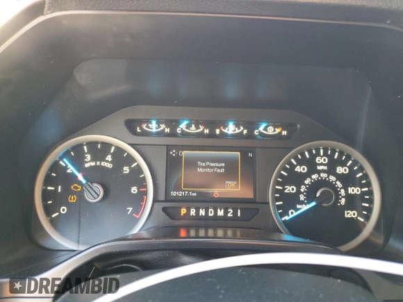 2016 Ford F-150 XL with VIN 1FTEW1CG8GKE60198, listed as a Copart auction lot 44146135 with 101,217 mi miles and Salvage Title. Bid and sale history available at DreamBid. Image 9.