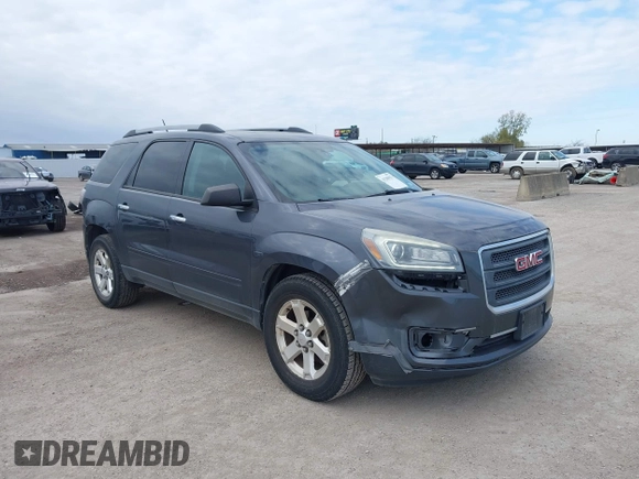 2014 GMC Acadia SLE with VIN 1GKKRPKD6EJ312787, listed as a IAAI auction lot 41209871 with 185,960 mi miles. Bid and sale history available at carsss.com. Image 6.