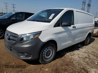 2017 Mercedes-Benz Metris Cargo with VIN WD3PG2EA5H3329417, listed as a Copart auction lot 63420645 with 59,827 mi miles and Salvage title. Bid and sale history available at DreamBid. Image 1.