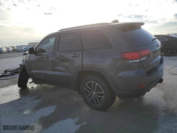 2018 Jeep Grand Cherokee Trailhawk with VIN 1C4RJFLG8JC335698, listed as a Copart auction lot 44369295 with 96,004 mi miles and Salvage Title. Bid and sale history available at carsss.com. Image 2.