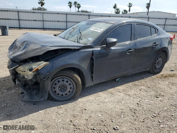 2014 Mazda Mazda3 i SV with VIN JM1BM1T70E1116814, listed as a Copart auction lot 45464475 with 131,407 mi miles and Salvage Title. Bid and sale history available at carsss.com. Image 1.